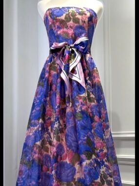 zimmermann cira floral linen bandeau midi-dress Zimmermann Cira Bandeau Midi Dress Sage Floral size 0PUS 2P Strapless Resort is available for purchase on au PAY Market - Imported Goods Online Store Co.Ltd. | au PAY Market